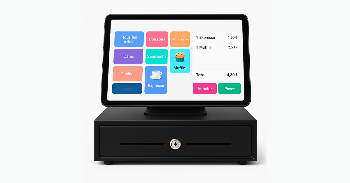 Tablette caisse enregistreuse