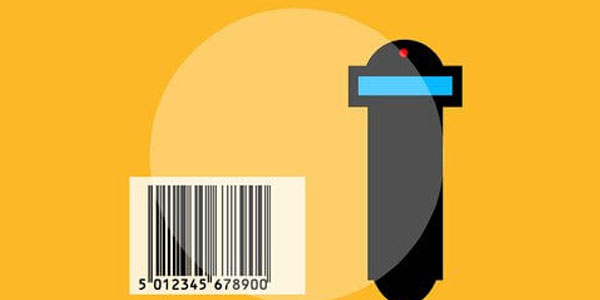 Scanner de code-barres pour caisse enregistreuse