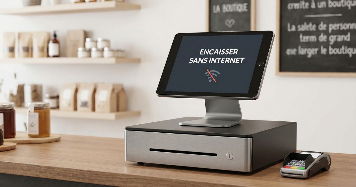 encaisser sans internet