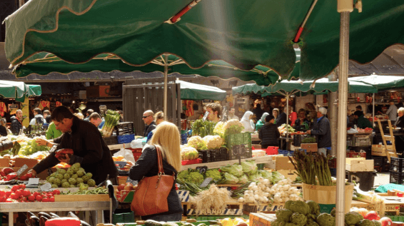 Vente sur les marchés